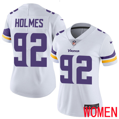 Minnesota Vikings #92 Limited Jalyn Holmes White Nike NFL Road Women Jersey Vapor Untouchable->youth nfl jersey->Youth Jersey